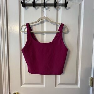 Old Navy Light Support PowerSoft Longline Sports Bra/Tank